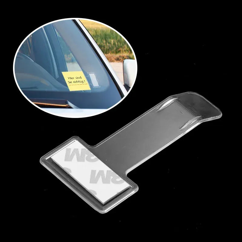 Parkticket-Halter mit 3M-Kleber – SwissGlanzGarage Autopflege Schweiz