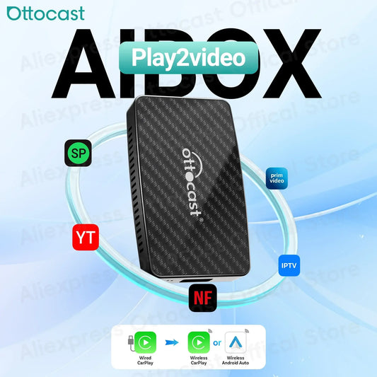 Ottocast Play2Video AI Box – SwissGlanzGarage Autopflege Schweiz