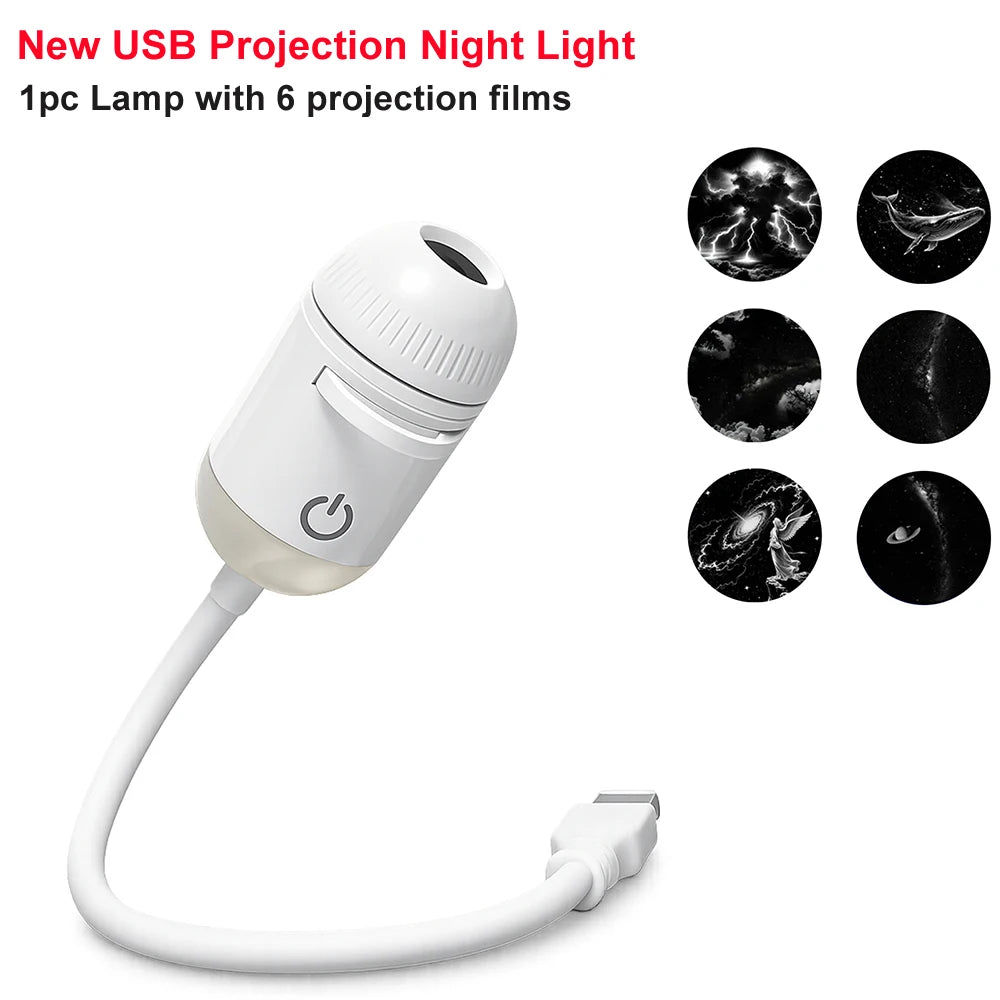 USB LED Sternenhimmel Projektor Galaxy-Lampe