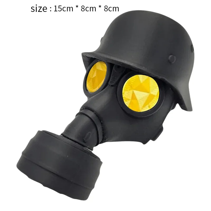 Anhängerkupplung Abdeckung Gasmasken-Helm
