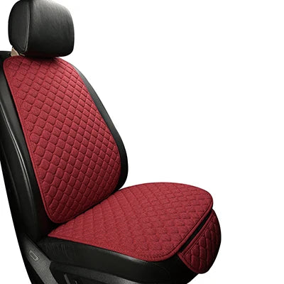 Universal Auto-Sitzauflage Leinen Schwarz