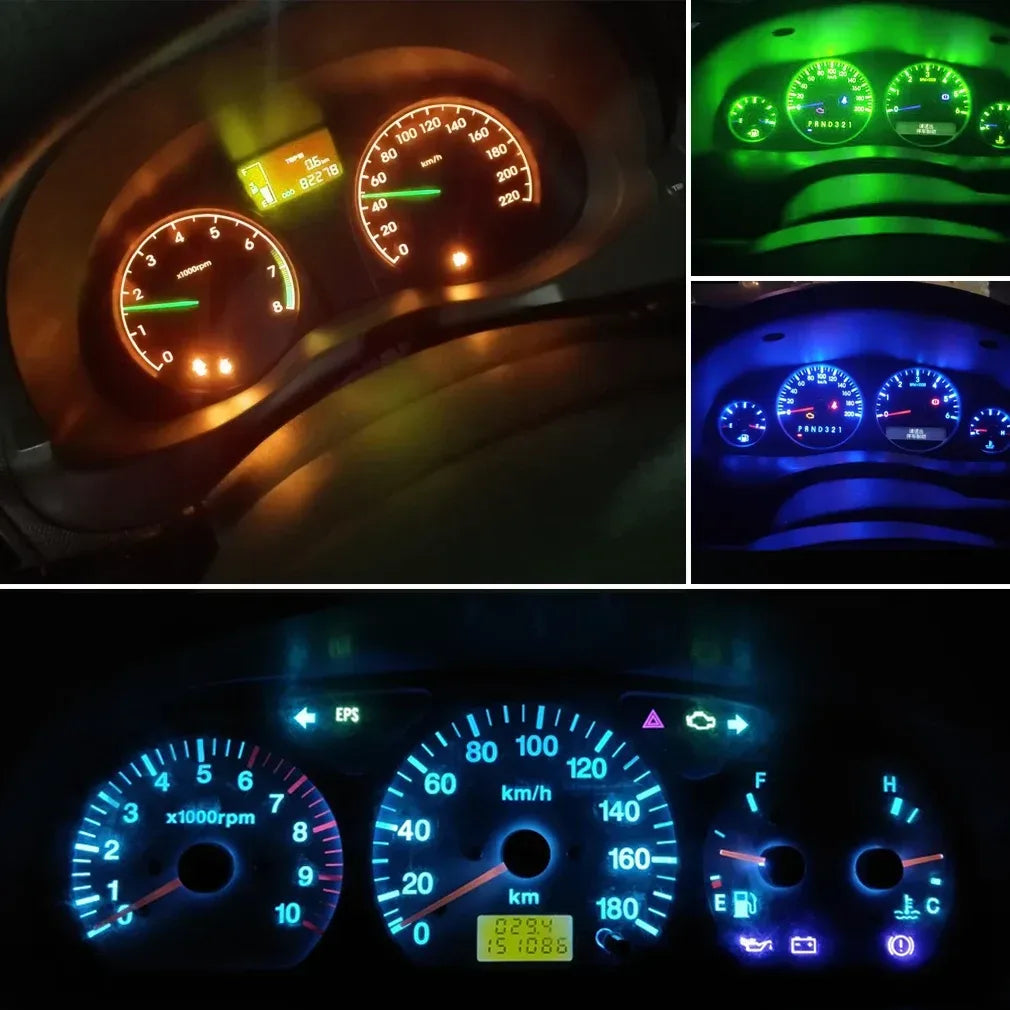 10x T5 T3 T4.2 T4.7 LED Auto-Innenraumlampe – SwissGlanzGarage Autopflege Schweiz