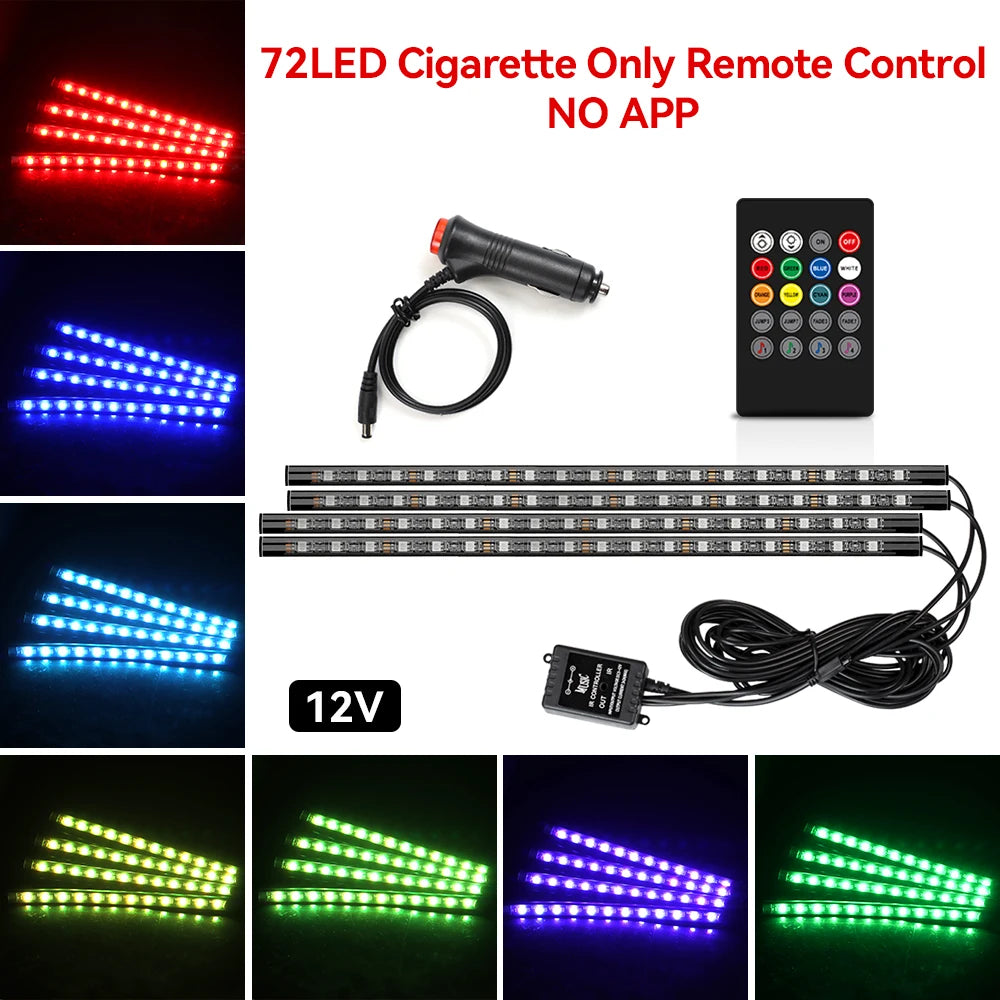 LED Fussraum-Beleuchtung Set