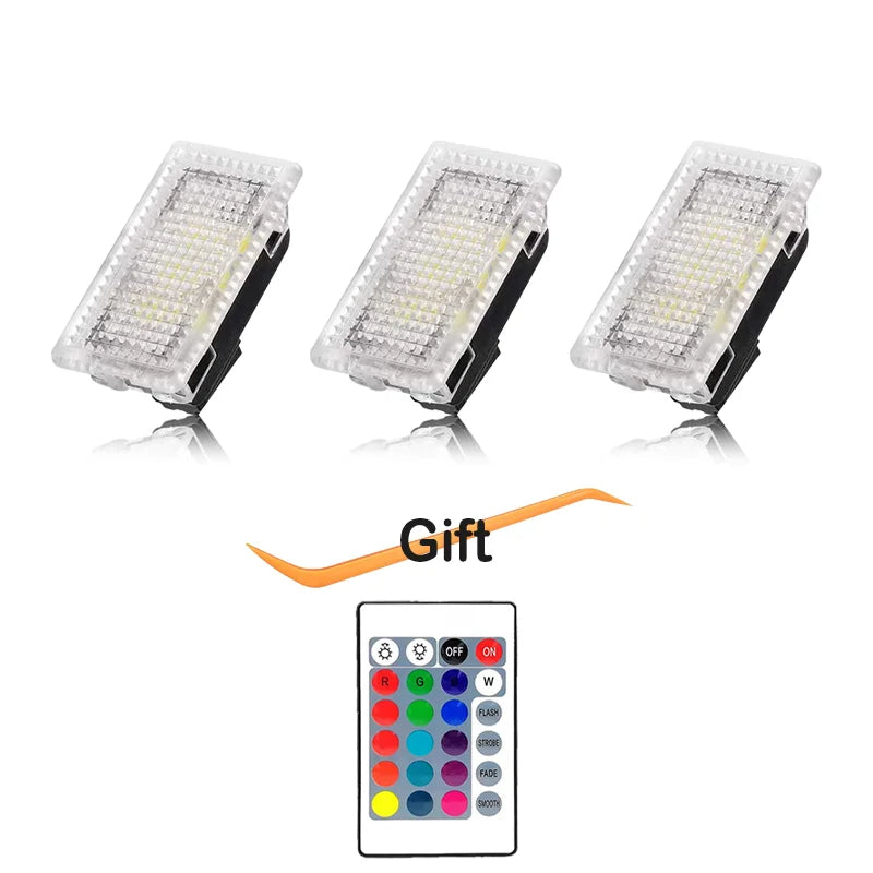 RGB LED Lampen Set für Tesla Kofferraum