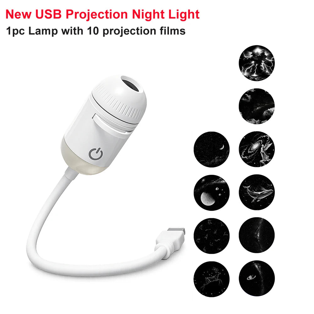USB LED Sternenhimmel Projektor Galaxy-Lampe