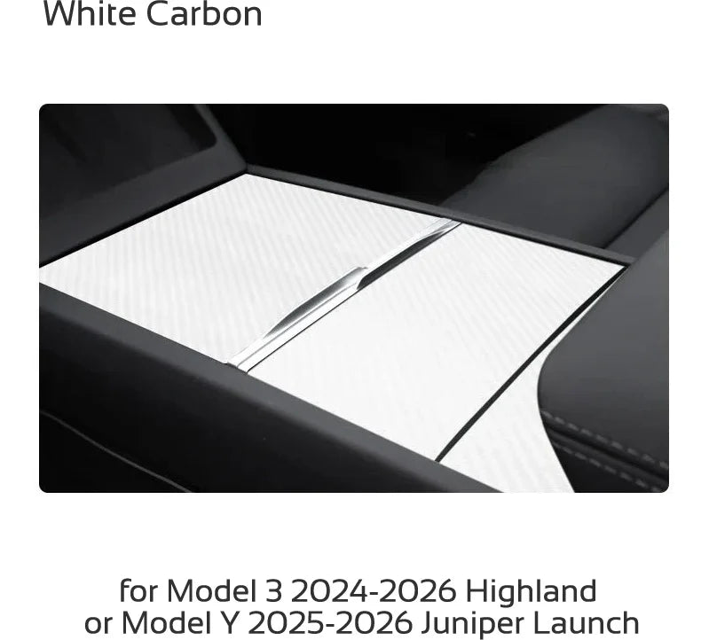 Center Konsole Abdeckung für Tesla Model 3/Y
