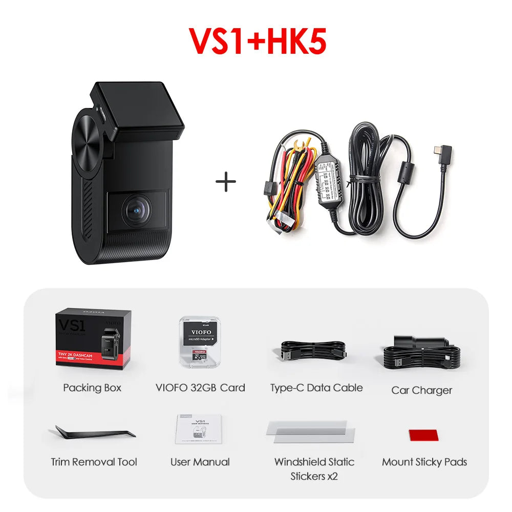 VIOFO VS1 Mini 2K HDR Auto-Kamera