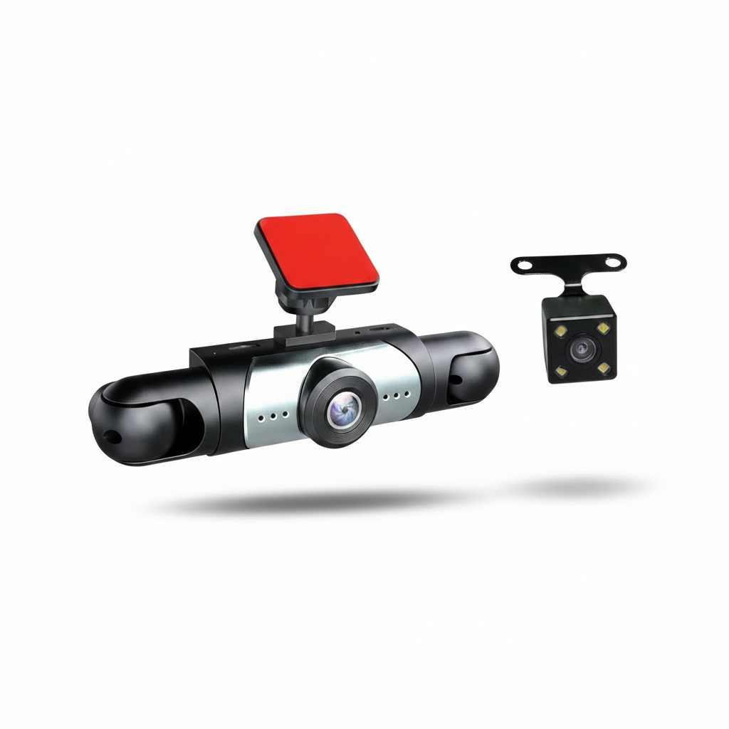 Quad Kamera Dashcam 360 Grad