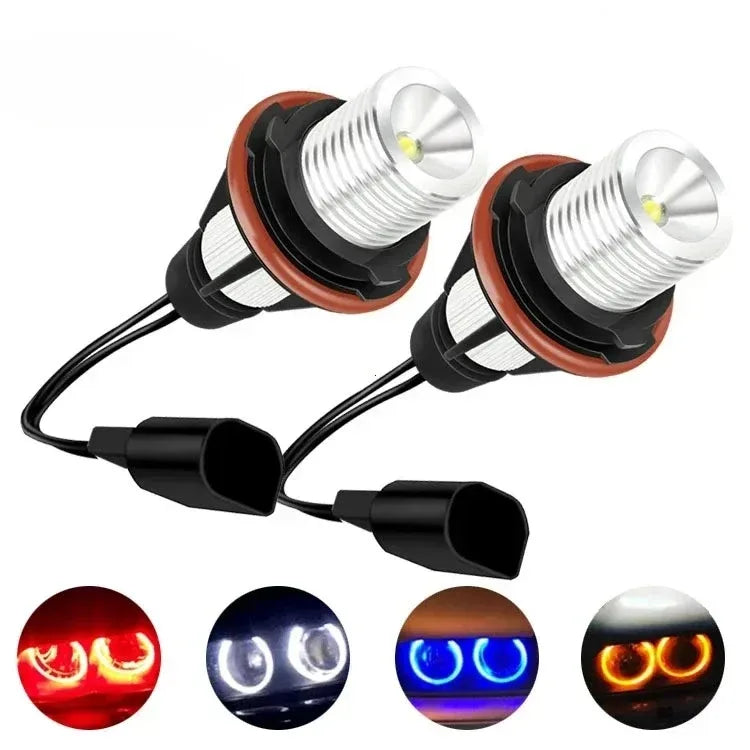 LED Angel Eyes Marker Lampe Set BMW E87 E39 E60 E61 – SwissGlanzGarage Autopflege Schweiz