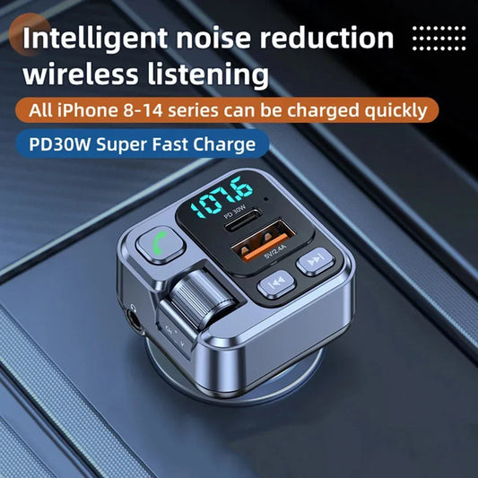 Bluetooth Auto-Adapter PD30W Schnellladung – SwissGlanzGarage Autopflege Schweiz
