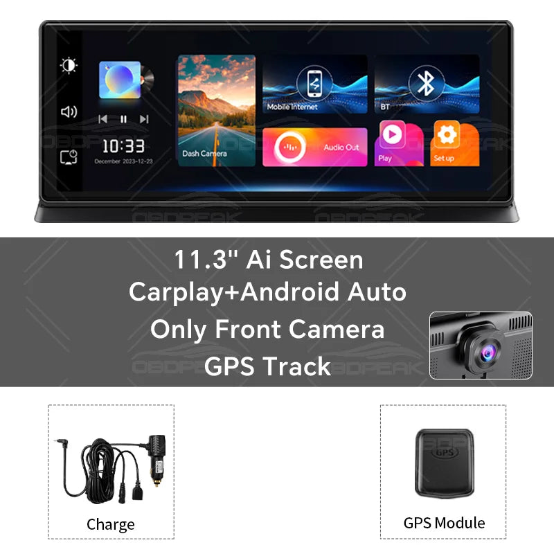 K2 Pro 11.3" Dash Cam 4K Kamera