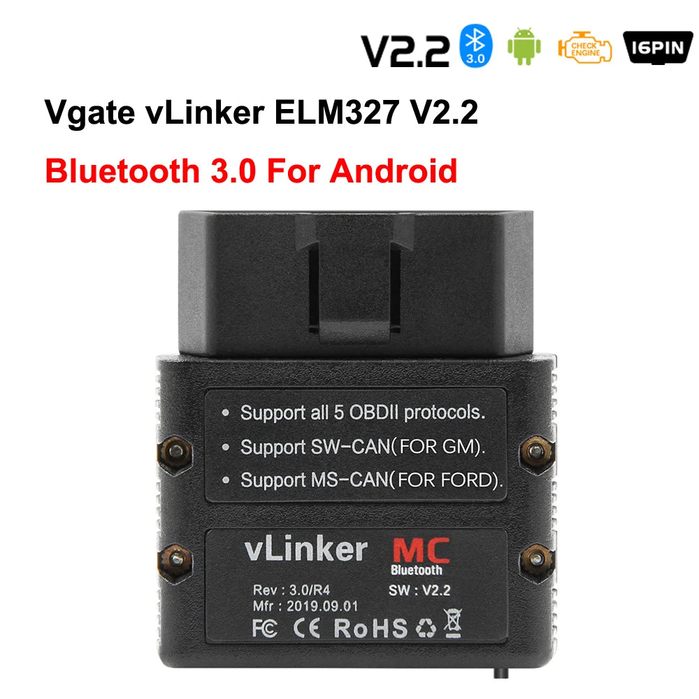 Vgate VLinker MC+ OBD2 Diagnosetool