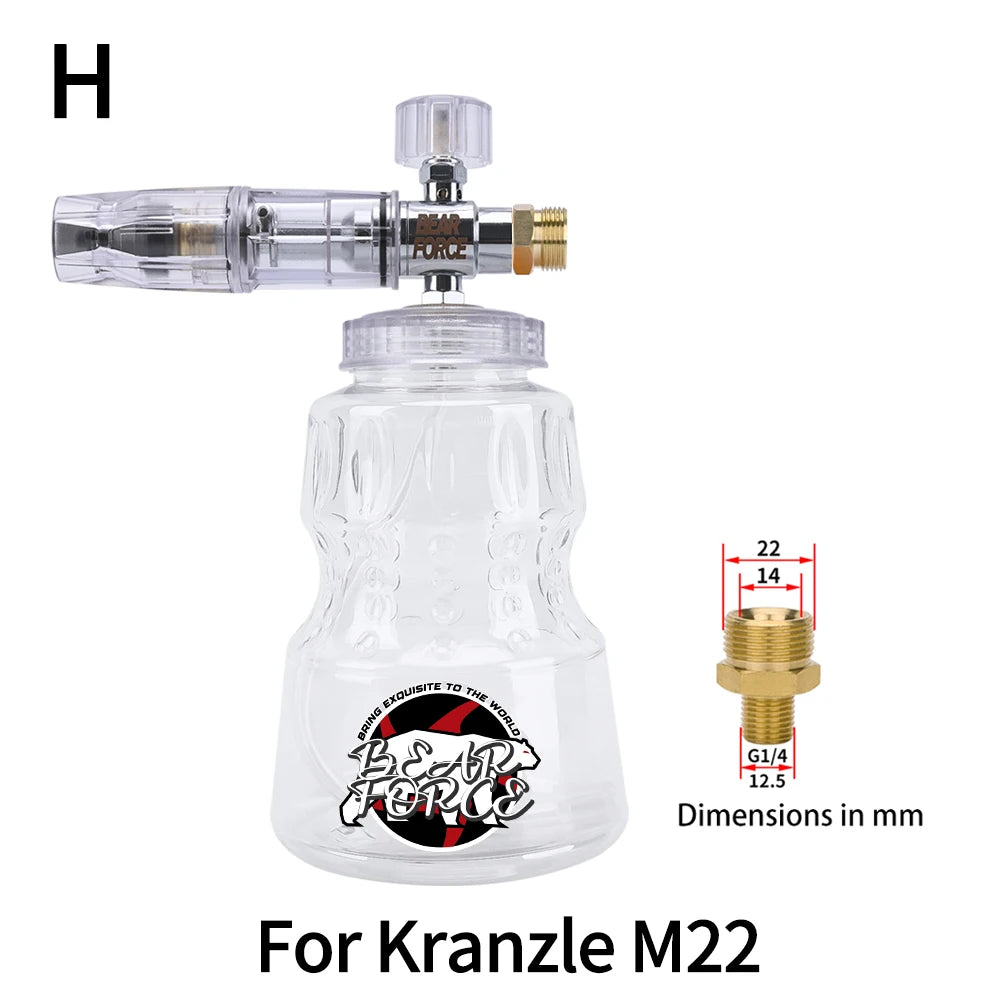 Hochdruck-Schaumlanze Alu für Autowäsche