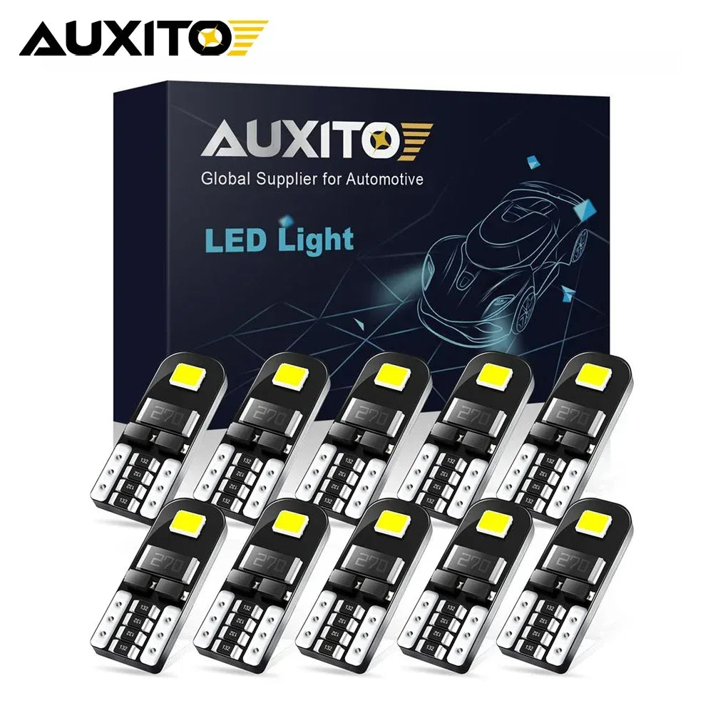 AUXITO W5W T10 LED Canbus Innenraumlicht 10er Set – SwissGlanzGarage Autopflege Schweiz