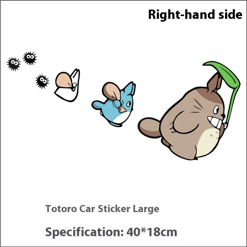 Totoro Auto-Aufkleber Set