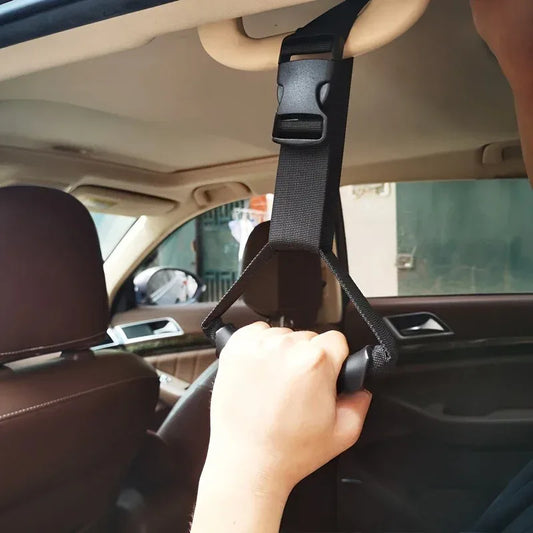 Ergonomischer Auto-Haltegriff für Senioren – SwissGlanzGarage Autopflege Schweiz