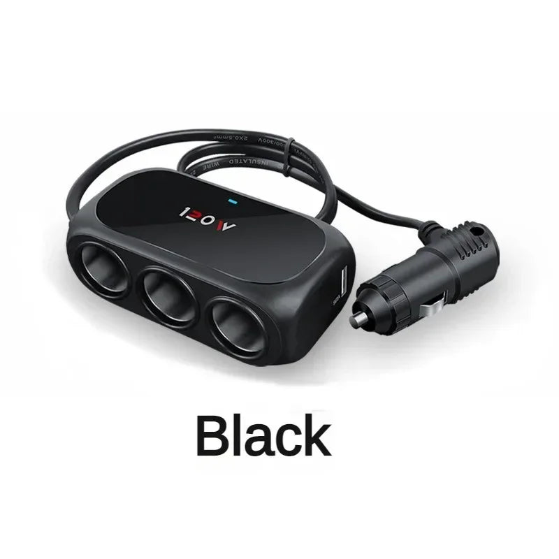 3-fach Zigarettenanzünder Splitter mit USB
