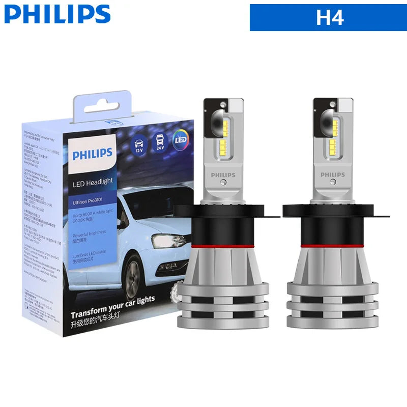 Philips LED Scheinwerfer H1 H3 H4 H7 H11 Ultinon Pro3101