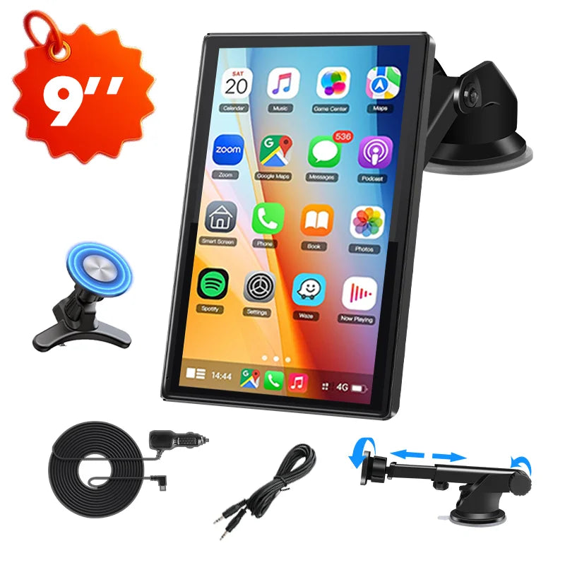 7/8/9 Zoll Kabellos CarPlay Adapter