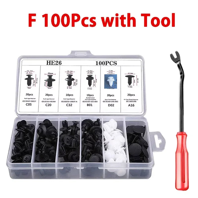 Auto Fastener Clips Set 100 Stück