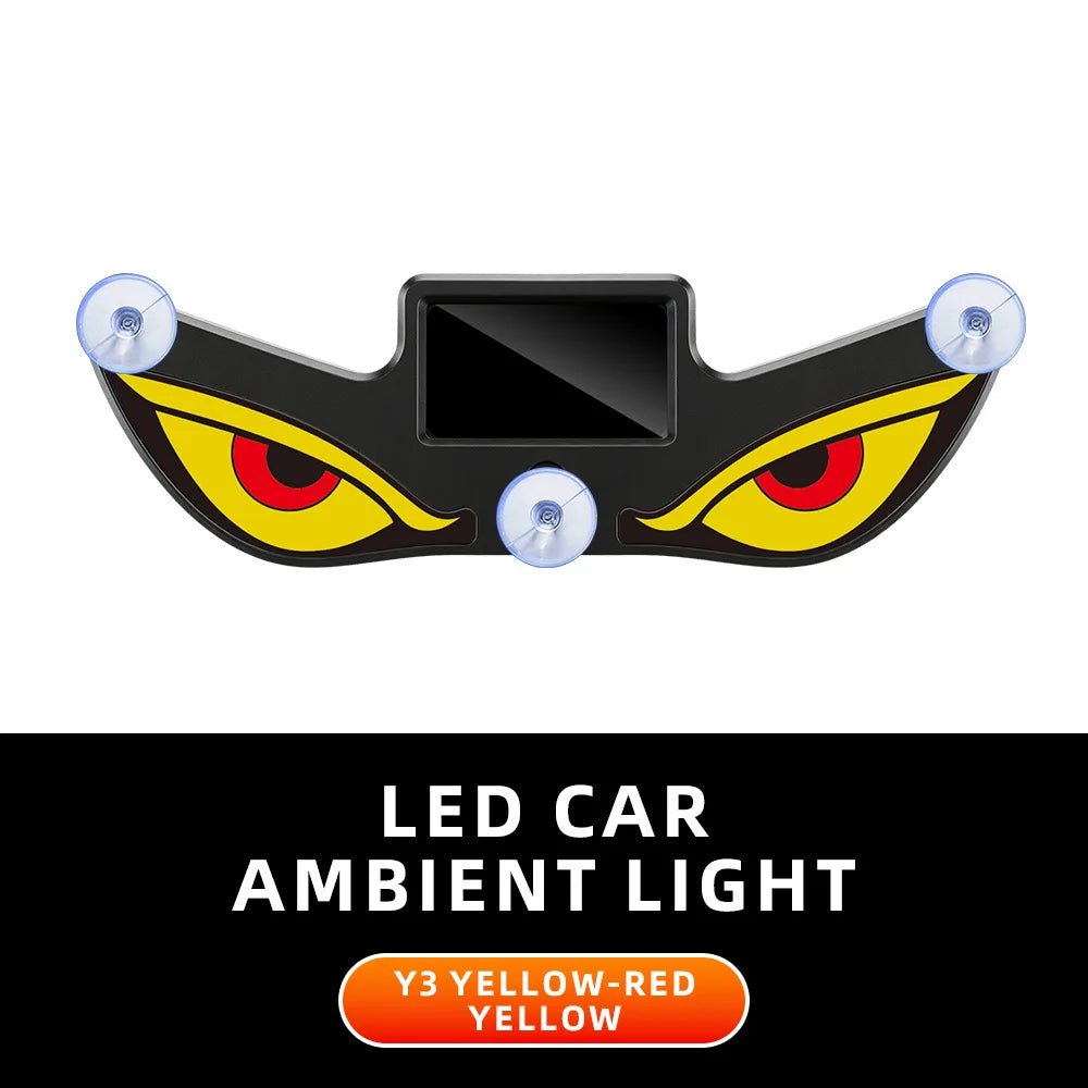 Solarbetriebene Auto Neon Licht DEMON EYE