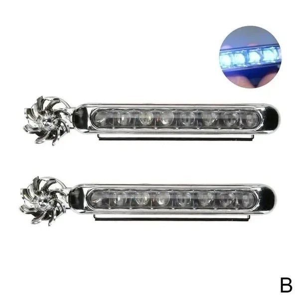 Windbetriebene LED Tagfahrlichter 2er Set
