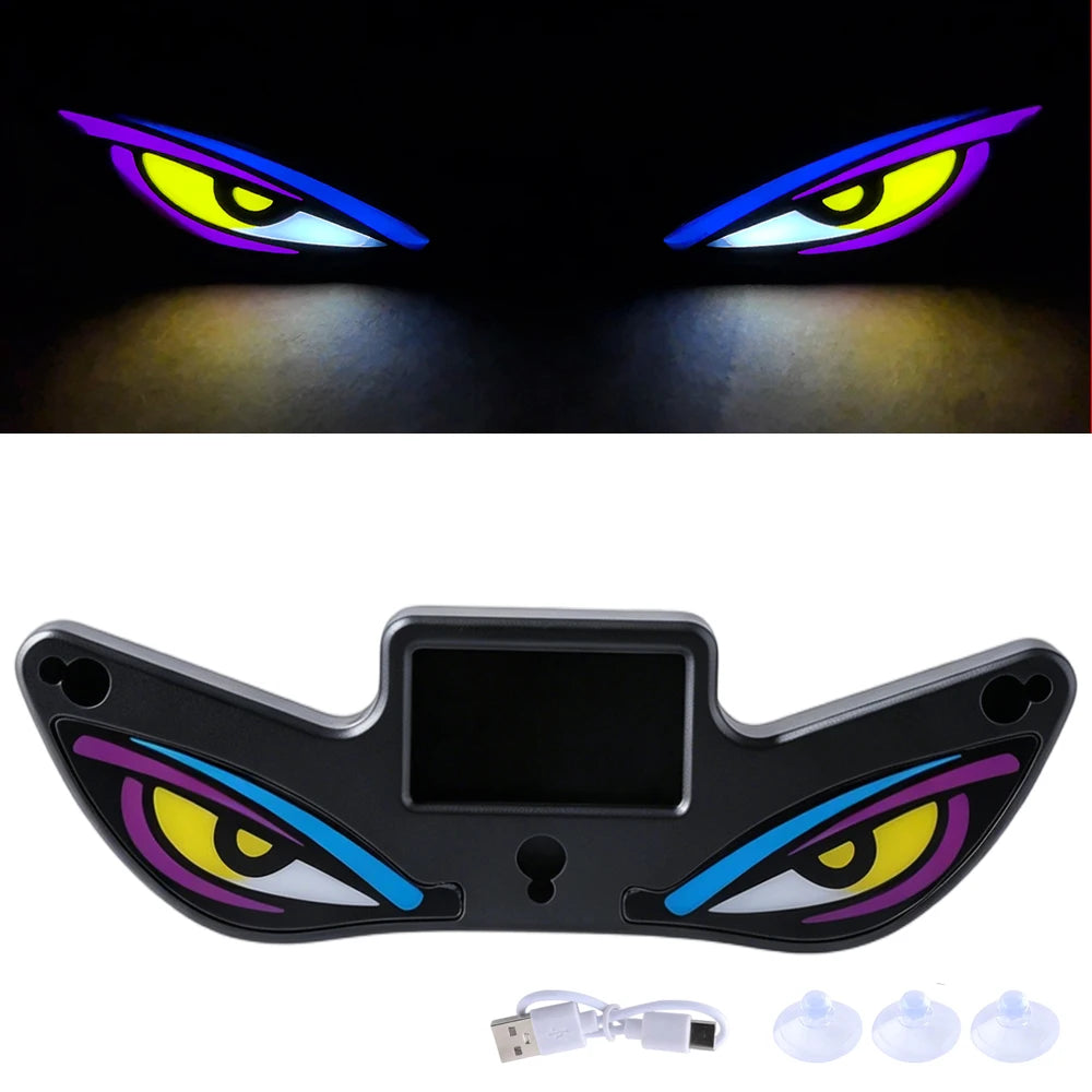 Solar LED Devil Eyes Warnsignal
