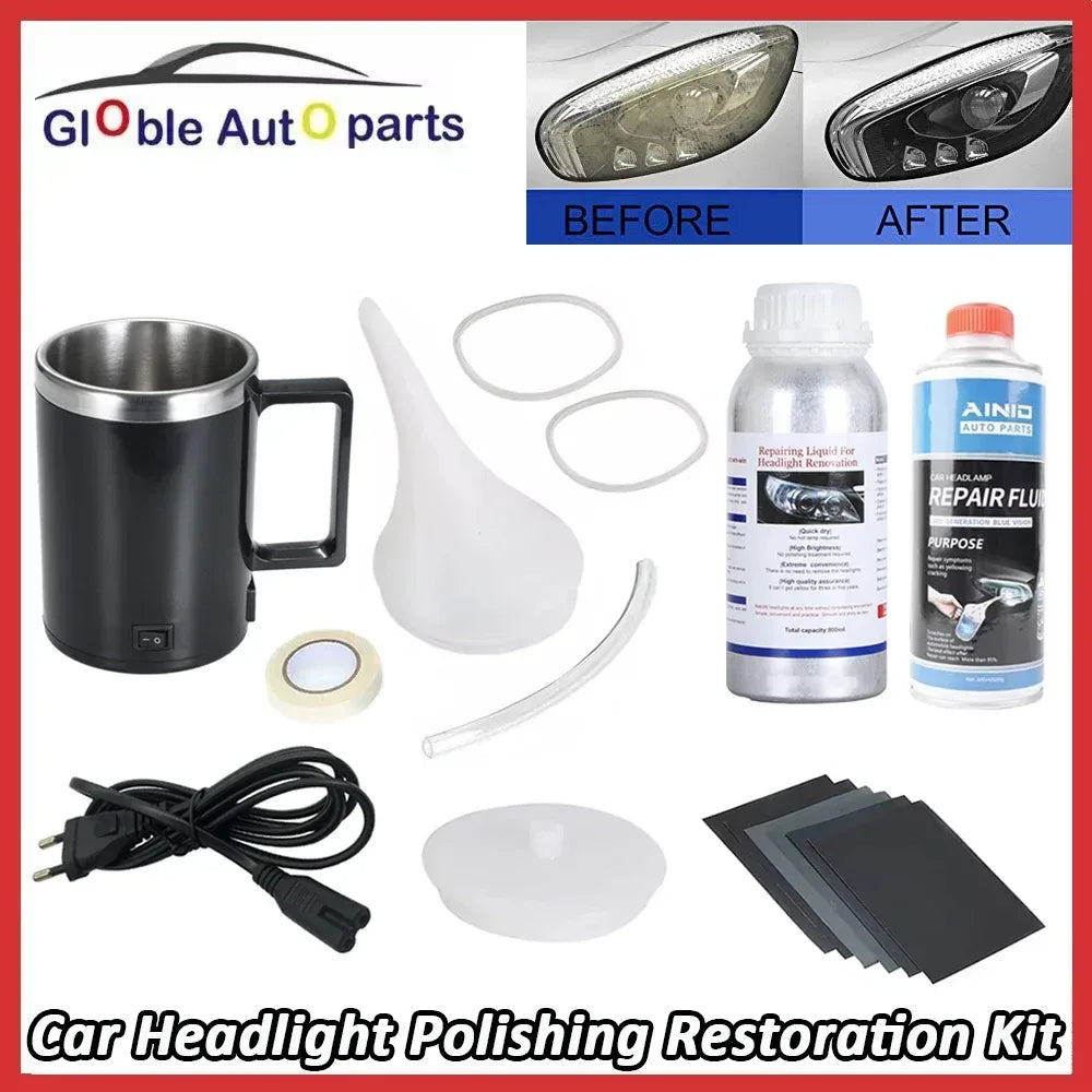 Scheinwerfer Polymer Reparatur Set – SwissGlanzGarage Autopflege Schweiz
