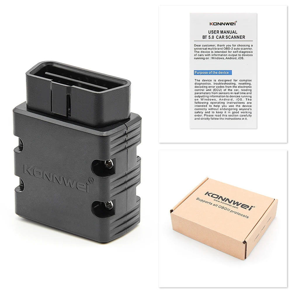 KONNWEI ELM327 V1.5 OBD2 Auto Scanner