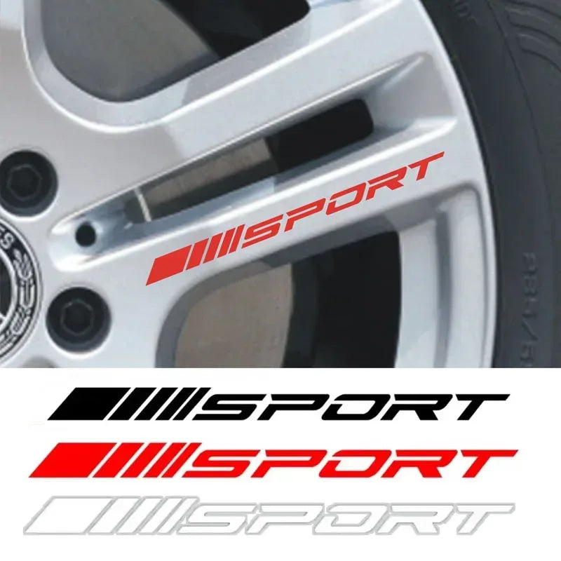 Sport Racing Auto-Felgen Aufkleber – SwissGlanzGarage Autopflege Schweiz
