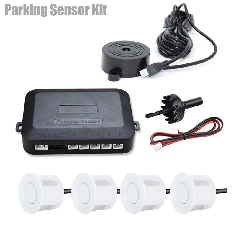 Parksensor-Set 12V mit 4 Sensoren
