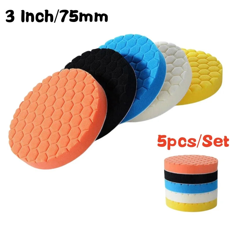 3-7 Zoll Auto-Polierscheibe Set
