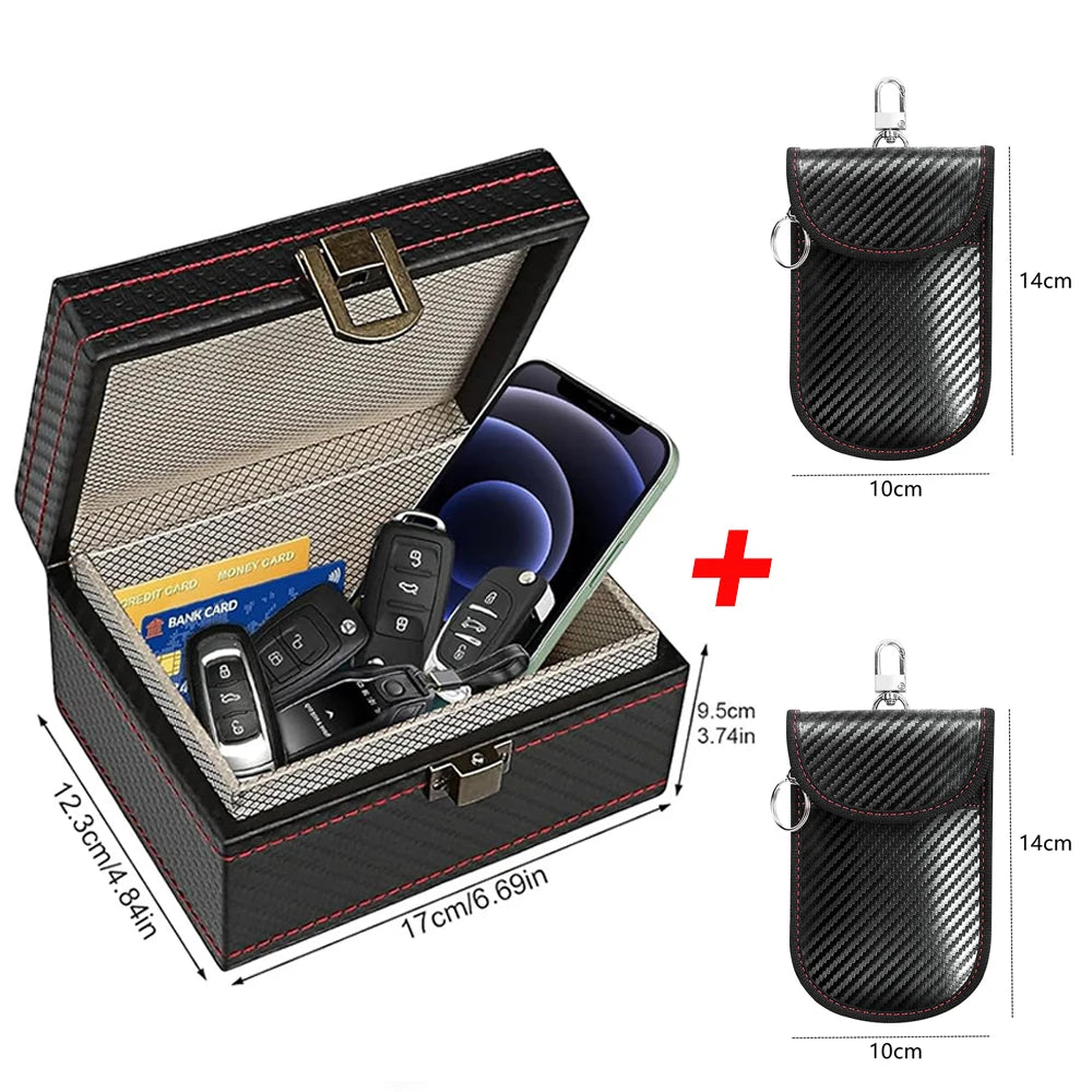 Faraday Box für Schlüsselanhänger