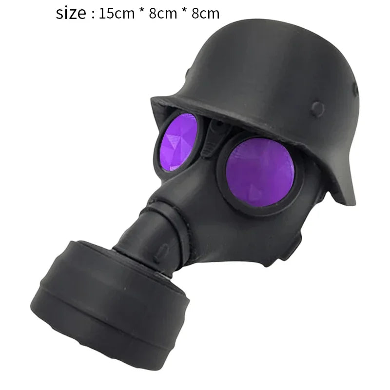 Anhängerkupplung Abdeckung Gasmasken-Helm