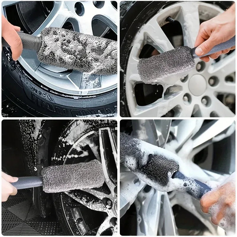 Mikrofaser Felgenbürste Set – SwissGlanzGarage Autopflege Schweiz