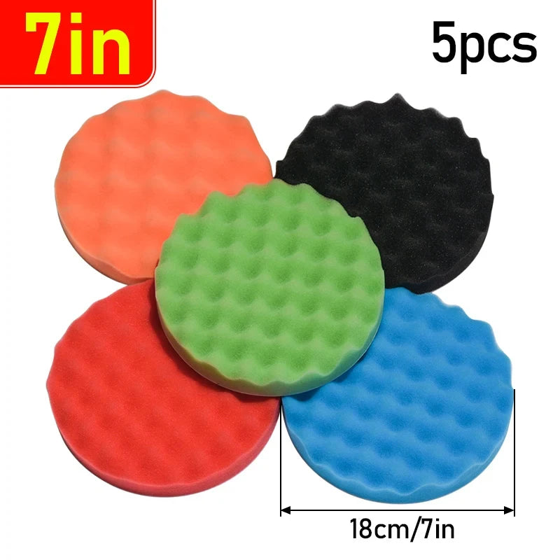 Polierscheiben Set 150/180mm 5 Stk