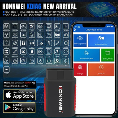 KONNWEI KDIAG OBD2 Auto-Diagnosegerät – SwissGlanzGarage Autopflege Schweiz
