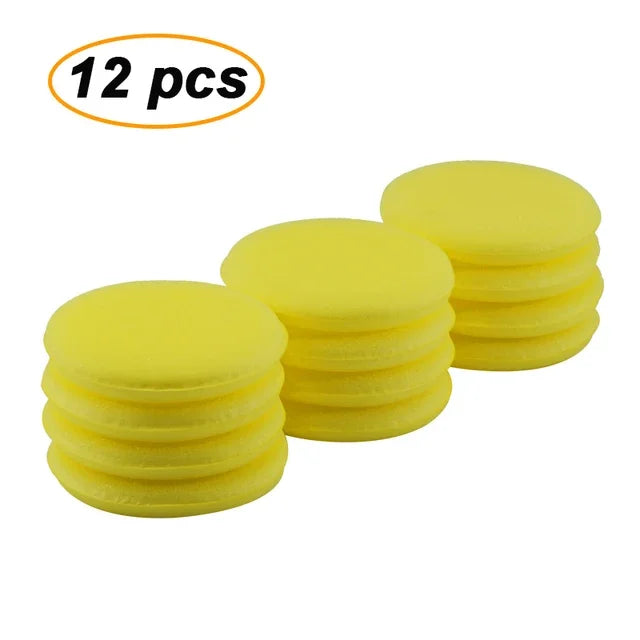12er Polierscheibe Wachs-Applikator Set