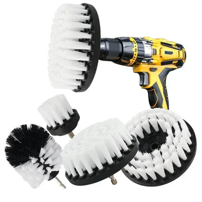 Bürsten-Set für Power Scrubber 2/3.5/4/5 Zoll – SwissGlanzGarage Autopflege Schweiz