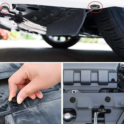 8mm Schwarze Stossstangen Clips Set – SwissGlanzGarage Autopflege Schweiz
