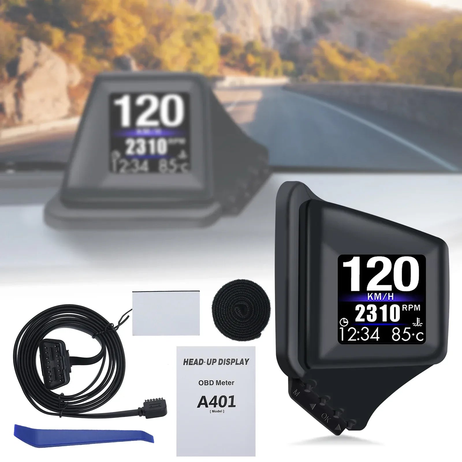 HUD OBD2+GPS Bordcomputer – SwissGlanzGarage Autopflege Schweiz