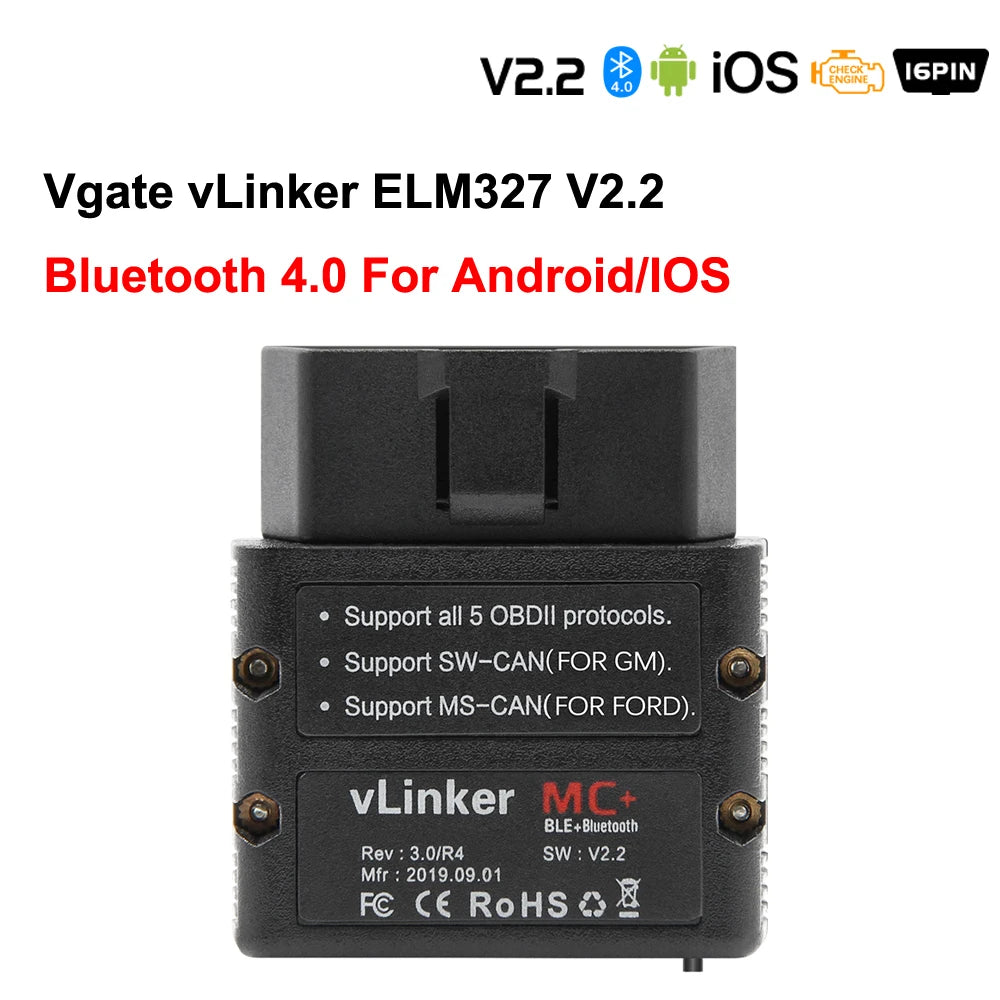 Vgate VLinker MC+ OBD2 Diagnosetool