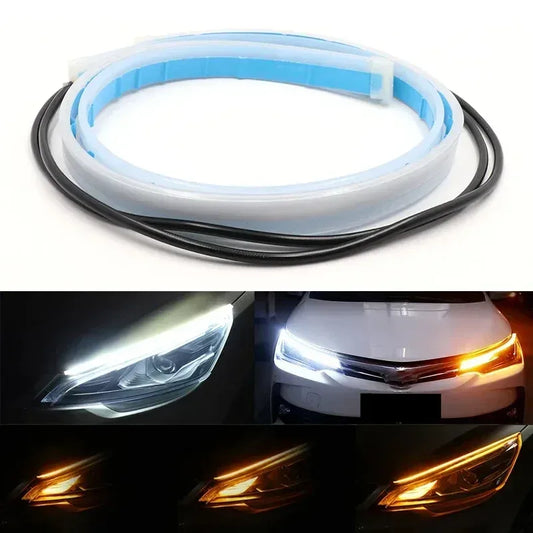 Flexible LED Tagfahrlicht Streifen – SwissGlanzGarage Autopflege Schweiz