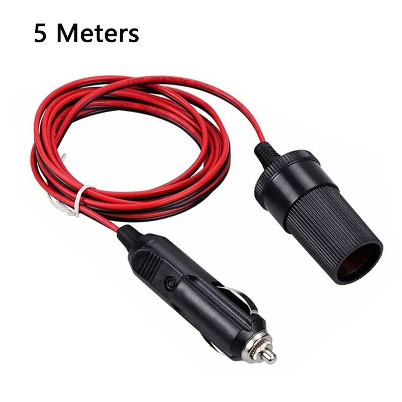 12V Zigarettenanzünder Verlängerungskabel 2M/5M