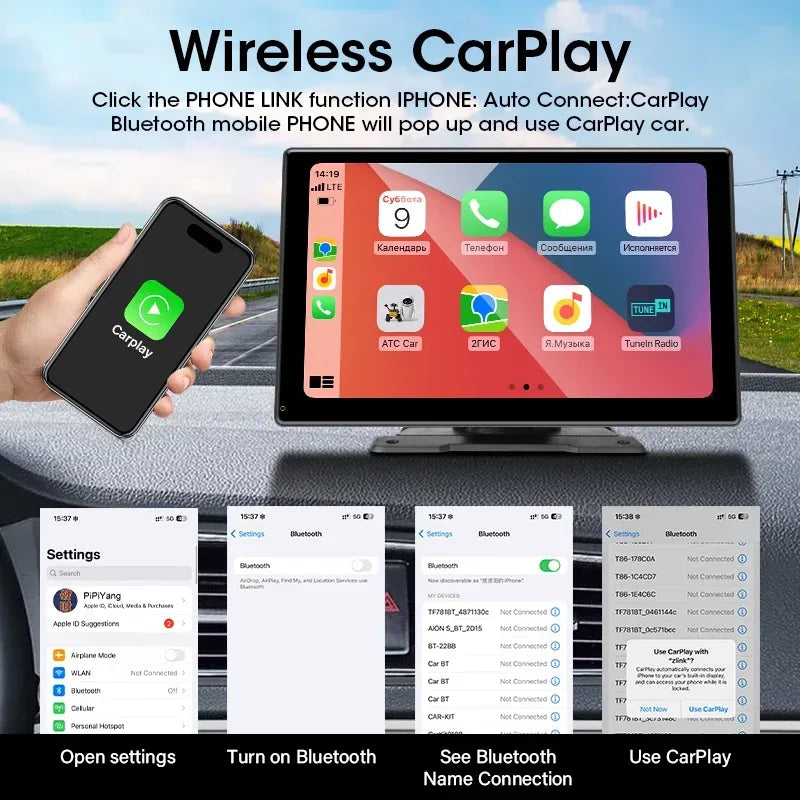 Kabellos CarPlay Multimedia-Video-Player – SwissGlanzGarage Autopflege Schweiz