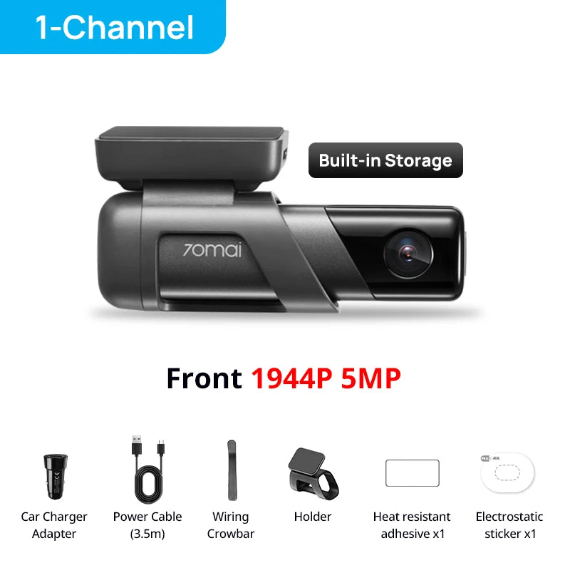 70mai Dash Cam M500 1944P mit GPS