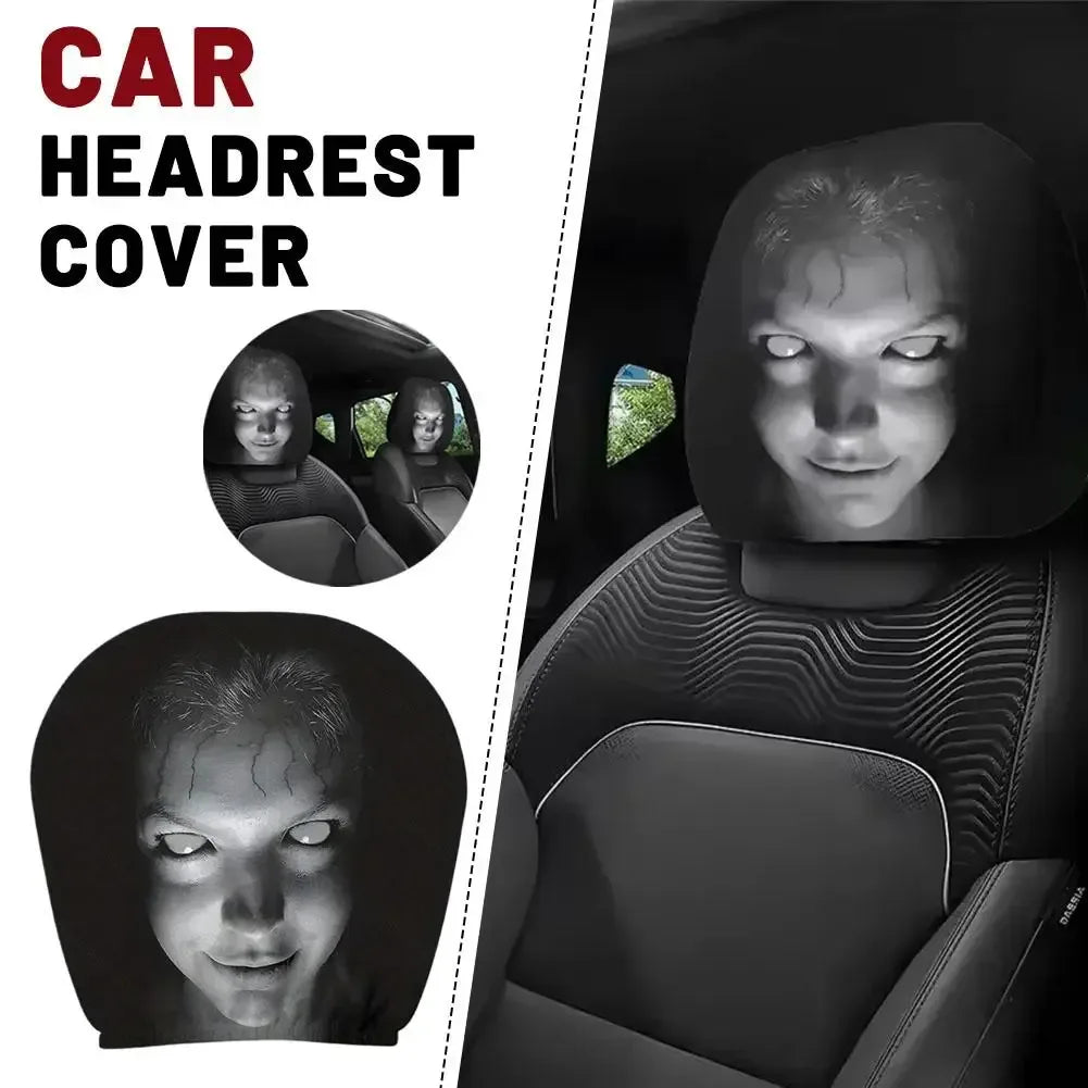 Horror Design Kopfstützen-Abdeckung – SwissGlanzGarage Autopflege Schweiz