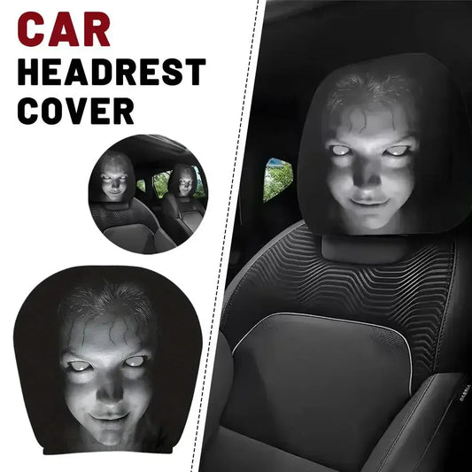Horror Design Kopfstützen-Abdeckung – SwissGlanzGarage Autopflege Schweiz
