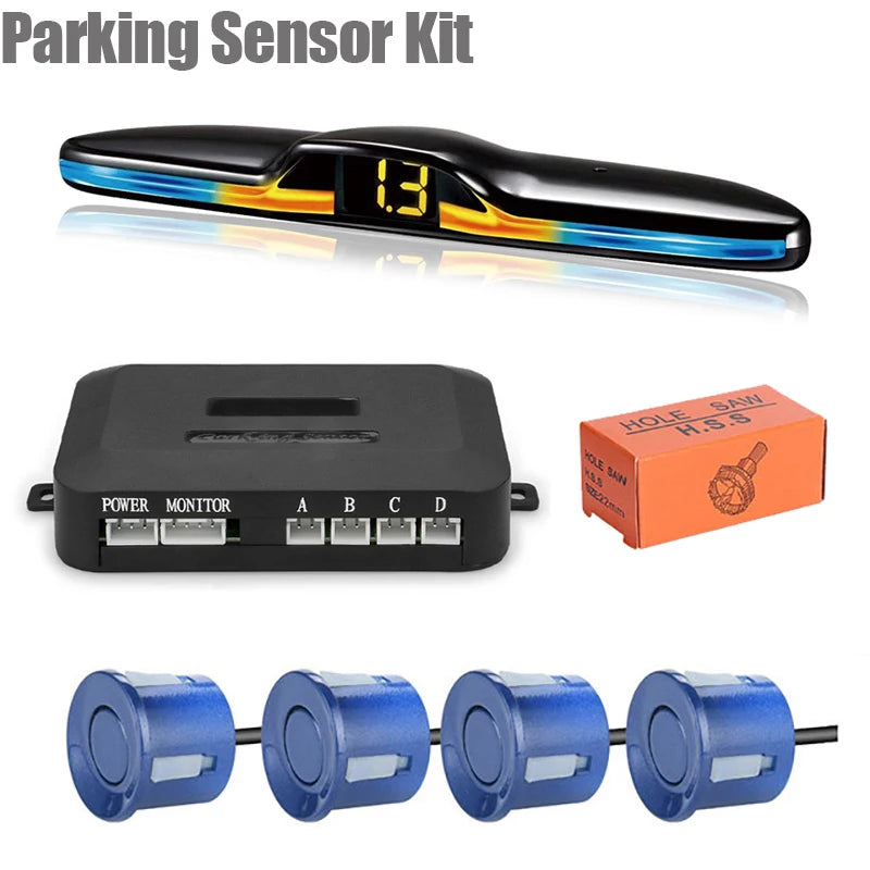LED Parksensor-System mit Monitor-Set
