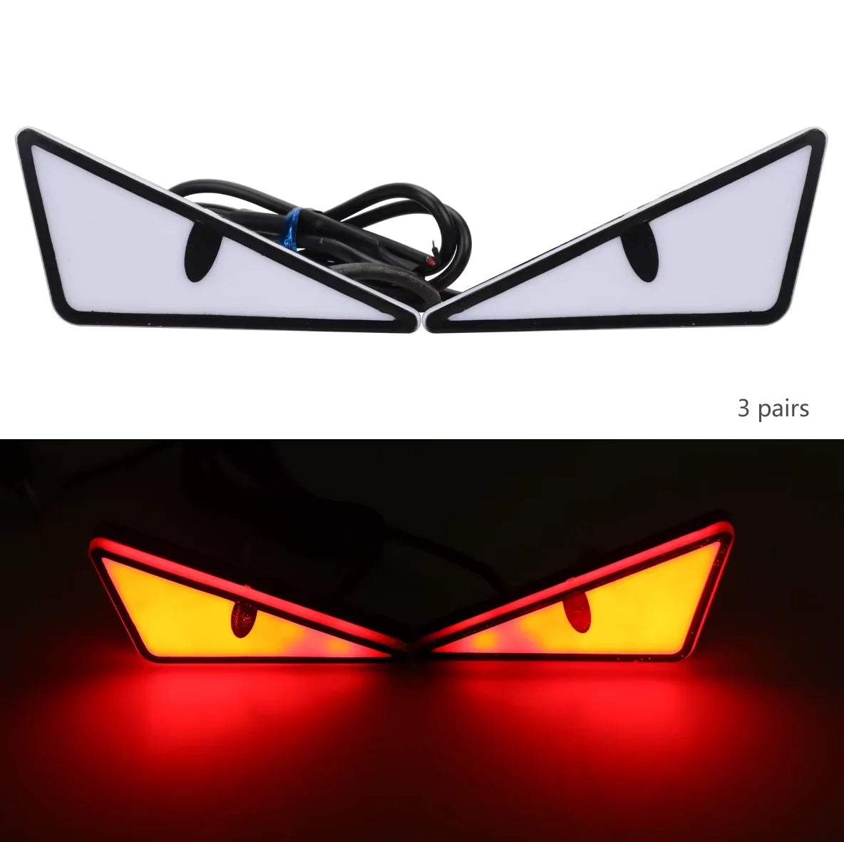Universal LED Teufelsaugen Auto Motorrad Licht